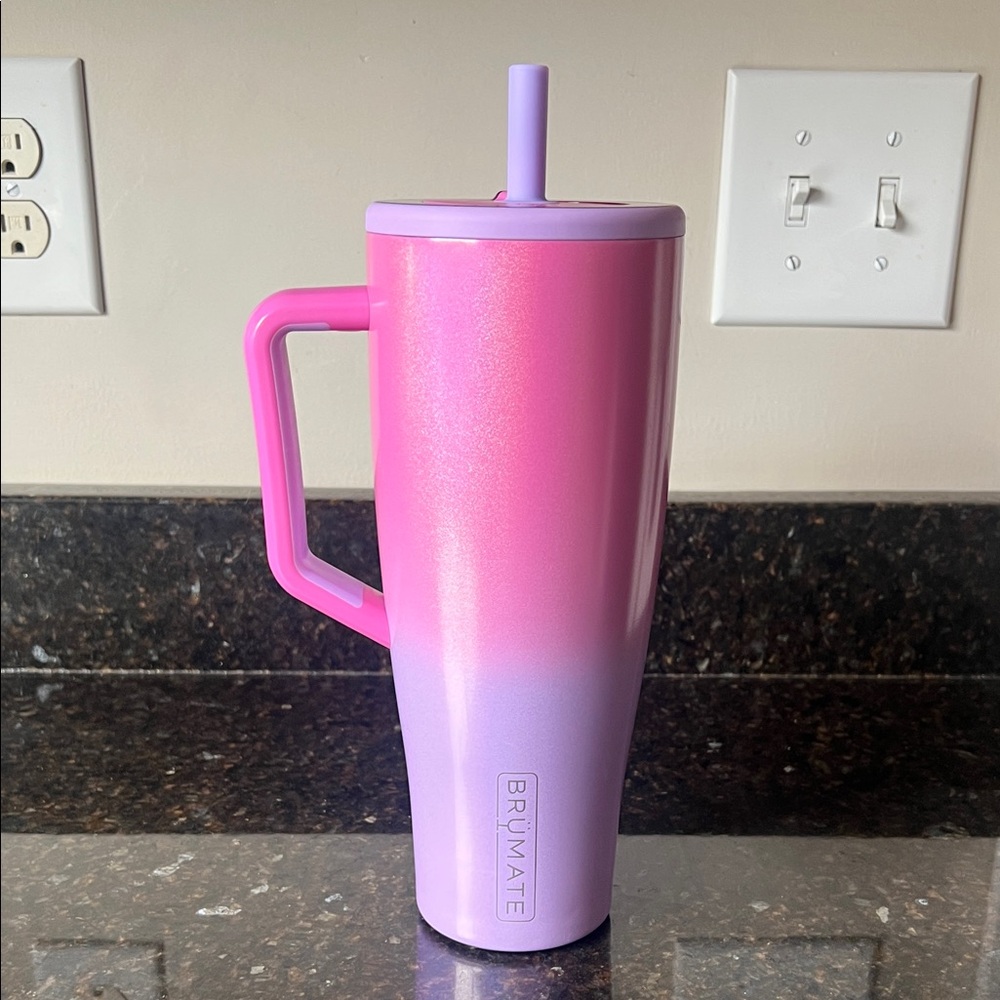 BrüMate Pink and Purple Gradient Tumbler
